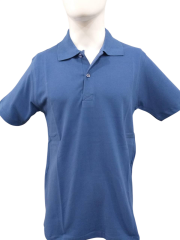 Polo Yaka Tişört MAVİ - XL