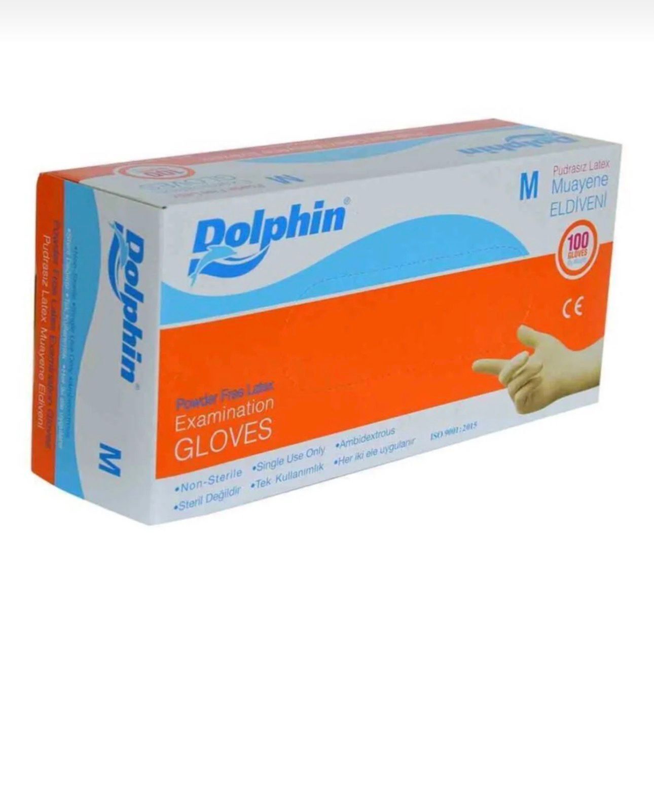 Beyaz Lateks Eldiven Pudrasız -100'lü Paket