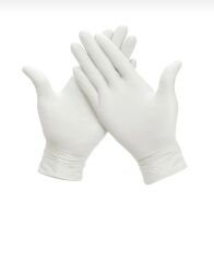 Beyaz Lateks Eldiven Pudrasız -100'lü Paket